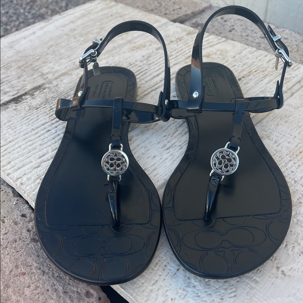Coach pansy sandals 39/9